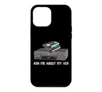 Funny VHS Cassette de Cassettes rétro années 80 Coque pour iPhone 12 Pro Max