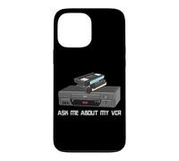 Funny VHS Cassette de Cassettes rétro années 80 Coque pour iPhone 13 Pro Max