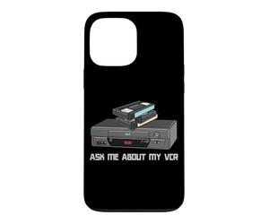 Funny VHS Cassette de Cassettes rétro années 80 Coque pour iPhone 13 Pro Max