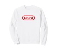 Funny Videogamer Pun. Nerd Text Retro Video Game Sweatshirt