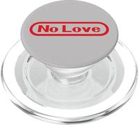 Funny Videogamer Pun. No Love Text Retro Video Game PopSockets PopGrip pour MagSafe
