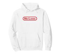 Funny Videogamer Pun. No Love Text Retro Video Game Sweat à Capuche