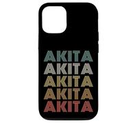 Funny Vintage 70s Text Design: Akita | Akita Dog Owner & Fan Coque pour iPhone 12/12 Pro