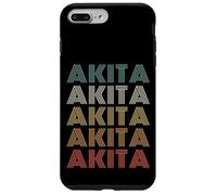 Funny Vintage 70s Text Design: Akita | Akita Dog Owner & Fan Coque pour iPhone 7 Plus/8 Plus