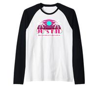 Funny Vintage 90s Kid The Greatest Decade Retro Esthétique Manche Raglan