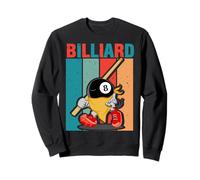Funny Vintage Pool Design for Men Woman Billiard Lover Sweatshirt