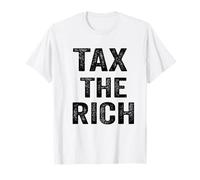 Funny Vintage Tax The Rich Femmes Hommes T-Shirt