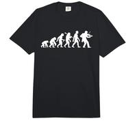Funny Violonist Evolution for Violonist Music Classical Music Comfort Colors Adult Heavyweight T-Shirt