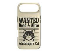 Funny Wanted Dead and Alive Chat de Schrödinger Coque pour iPhone Air