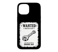 Funny Wanted Poster Saying Dead Alive Clé 10 mm Coque pour iPhone 15