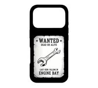 Funny Wanted Poster Saying Dead Alive Clé 10 mm Coque pour iPhone 17 Pro