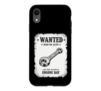 Funny Wanted Poster Saying Dead Alive Clé 10 mm Coque pour iPhone XR