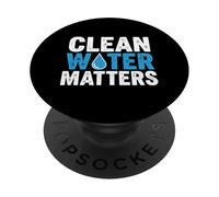 Funny Water Treatment Plant Operator & Wastewater PopSockets PopGrip Adhésif