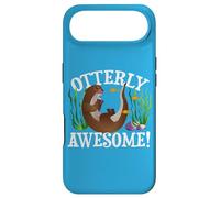 Funny Watercolor Womens Otterly Awesome River Otter Lover Coque pour iPhone Air