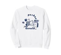 Funny Watergate Era Pardon Joke années 70 Satire Politique rétro Sweatshirt