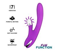 Funny Wave Point G Système Wave 7 Modes Silicone Ultra Doux USB Étanche 24 cm