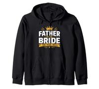 Funny Wedding Family Father of The Bride The Real Boss Sweat à Capuche