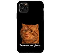 Funny Weird Cat Face Meme Silly Hilarious Mad Cat Confused Coque pour iPhone 11 Pro Max