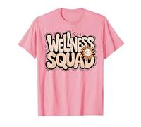 Funny Wellness Squad Workout Expert Yoga Tribe Recharge T-Shirt