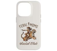Funny Western Cowboy Country Mama. Feral Moms Social Club Coque pour iPhone 14 Pro