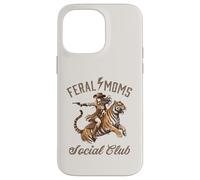 Funny Western Cowboy Country Mama. Feral Moms Social Club Coque pour iPhone 14 Pro Max