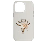 Funny Western Skeleton Cowboy Country Mama Coque pour iPhone 14 Pro Max
