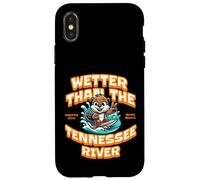 Funny Wetter Than The Tennessee River, Southern Humor Coque pour iPhone X/XS