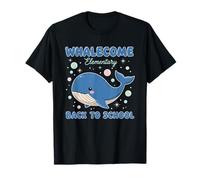 Funny Whale revient à l'école, Professeur d'océan au Primaire T-Shirt