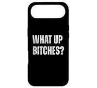 Funny What Up Bitches Blague Offensive Coque pour iPhone Air