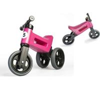 FUNNY WHEELS Rider Sport Pink 2in1, hauteur du siège 28/30cm capacité 25kg 18m+ dans le sac