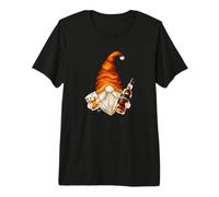 Funny Whiskey Lover Graphic for Men Whisky Drinking GNOME T-Shirt Haut de Gamme