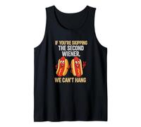 Funny Wiener BBQ Cookout Dad Cousins Friends Grill Family Débardeur