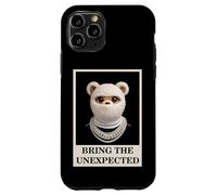 Funny Wild Teddy Bear with Fur Mask Bring The Unexpected Coque pour iPhone 11 Pro