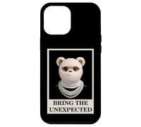 Funny Wild Teddy Bear with Fur Mask Bring The Unexpected Coque pour iPhone 12 Pro Max