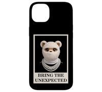 Funny Wild Teddy Bear with Fur Mask Bring The Unexpected Coque pour iPhone 14 Plus