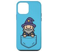 Funny Wizard Pocket Pal Cute Wizard Magic Sorcier Coque pour iPhone 12 Mini