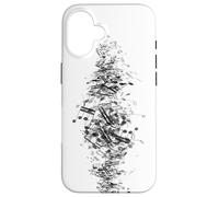 Funny Wobbly Piano Music Notes - Pianiste & Musicien Graphic Coque pour iPhone 16