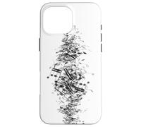 Funny Wobbly Piano Music Notes - Pianiste & Musicien Graphic Coque pour iPhone 16 Pro Max