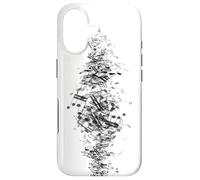 Funny Wobbly Piano Music Notes - Pianiste & Musicien Graphic Coque pour iPhone 17