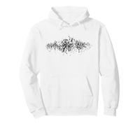 Funny Wobbly Piano Music Notes - Pianiste & Musicien Graphic Sweat à Capuche