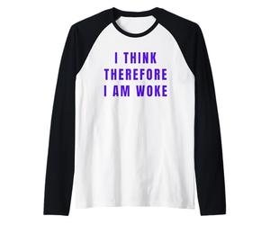 Funny Woke Pro Equality Féministe Droits Humains Politiques Manche Raglan