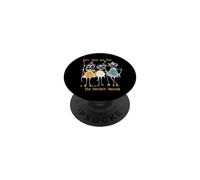 Funny Women Golf Wine and Nine PopSockets PopGrip Adhésif