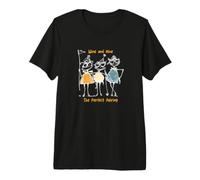 Funny Women Golf Wine and Nine T-Shirt Haut de Gamme