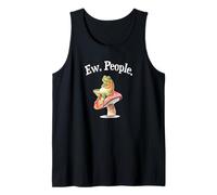 Funny Womens Cottagecore Art Ew People Antisocial Frog Lover Débardeur