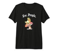 Funny Womens Cottagecore Art Ew People Antisocial Frog Lover T-Shirt Haut de Gamme