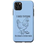Funny Womens Girls Raise Chicken Tender Buff Orpington Lover Coque pour iPhone 11 Pro Max