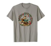 Funny Womens Girls Reading Books Read Mom Ferret Lover T-Shirt