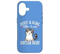 Funny Womens Kawaii Girl Who Loves Scottish Folds Lover Coque pour iPhone 17