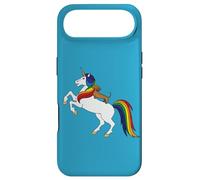 Funny Womens Kids Girls Riding Unicorn Dachshund Lover Coque pour iPhone Air