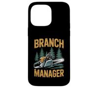 Funny Woodworker Logger Branch Manager Arborist Lineman Work Coque pour iPhone 14 Pro Max